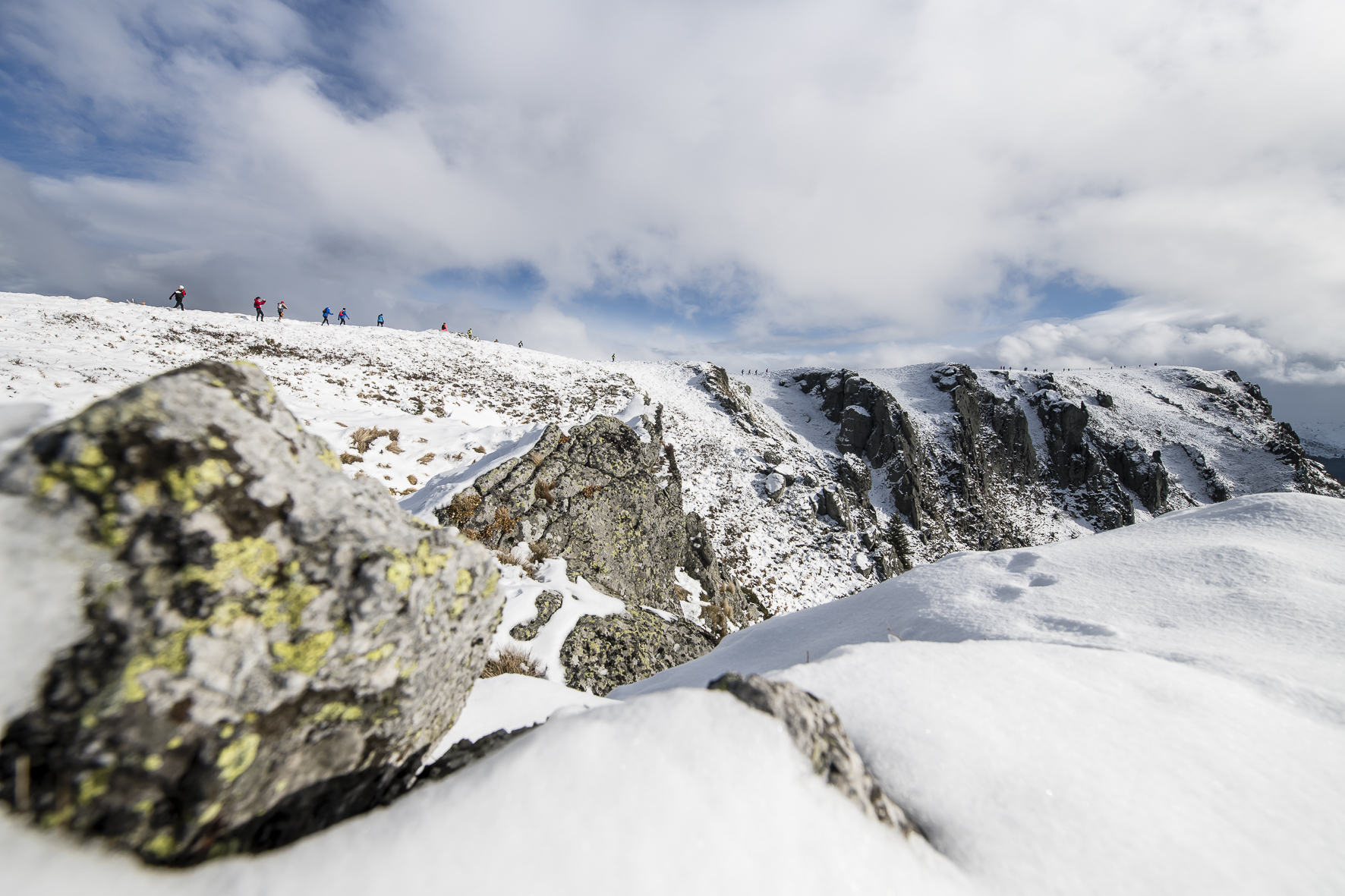 Le trail hivernal du Sancy au départ du Mont-Dore dans le Puy-de-Dôme Le trail hivernal du Sancy au départ du Mont-Dore dans le Puy-de-Dôme