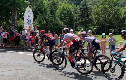 Passage du Tour de France 2025 dans le Sancy, au Mont-Dore